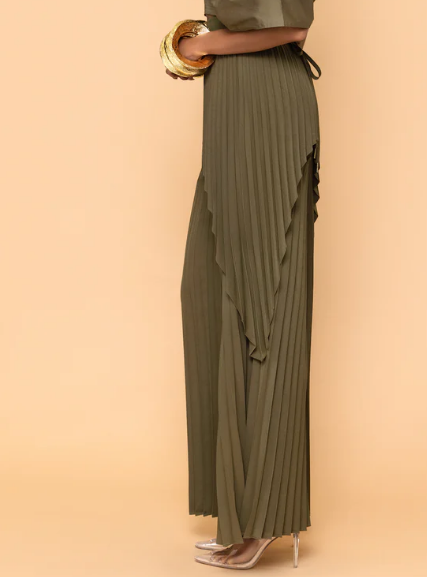 Statement Pleated Trousers